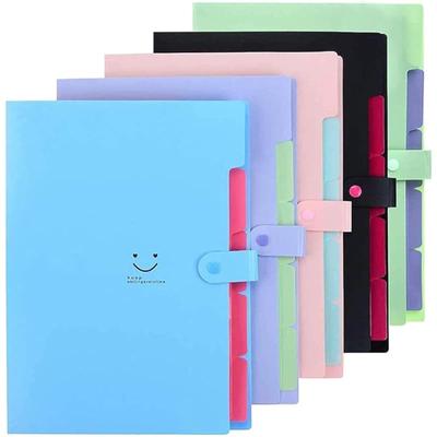 Corslet 5-Pocket Expanding File Folder - A4 Document Organizer, Multipurpose File Holder For Certificates, Personal Use