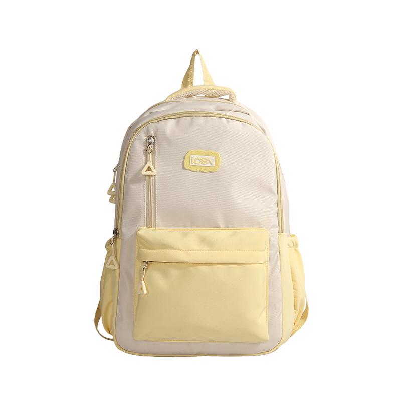 HR 2025 High-End Backpack: Stylish, Large Capacity Laptop Schoolbag for Female College Students, Perfect for Short & Long Distance Travel