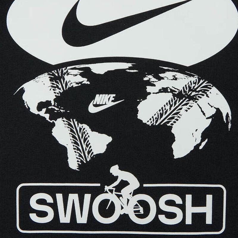 Nike Swoosh Logo Round Neck Comfortable Short Sleeve T-Shirt Men Tops Black HJ0731010