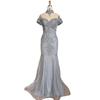 New Di Lizheba star fishtail beads luxury slim elegant temperament annual meeting dress LA11810