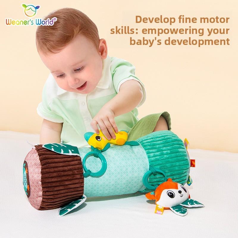 Baby Training Pillow With Inflatable Sound Features For Early Development And Parentchild Interaction