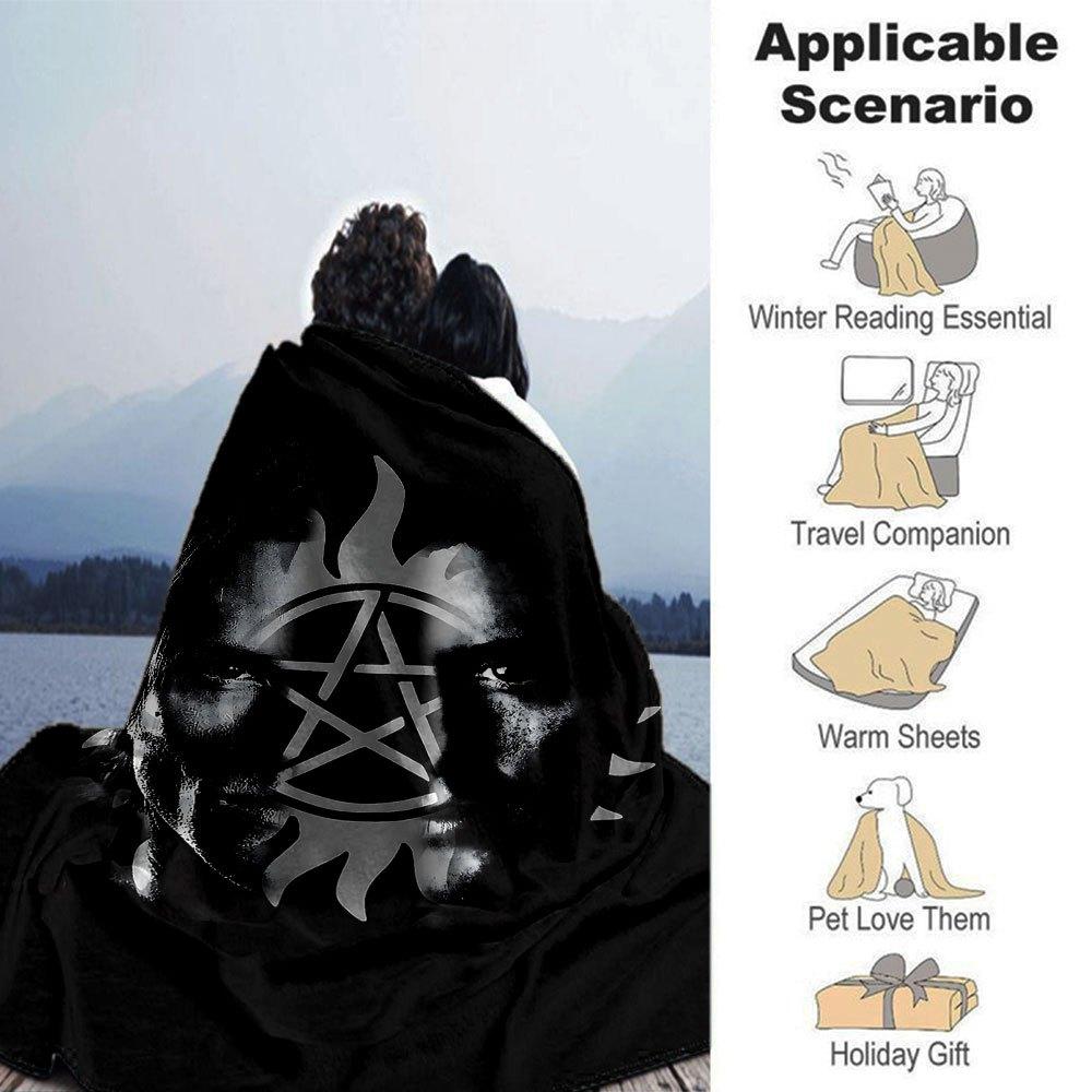 1pc Supernatural 12 Blanket Soft Warm Throw for Home, Office, Travel All Season Cozy Bedding Gift, Office Cozy Accessory