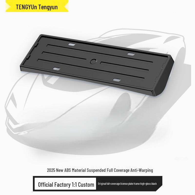 Zeekr 9X License Plate Frame Protector - Full Coverage New Energy Car Plate Border Modification Decoration Accessories