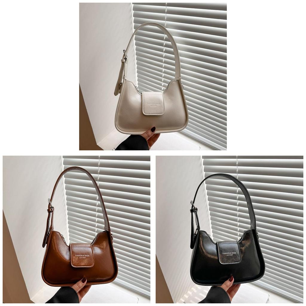 Street Style Pu Leather Small Square Shoulder Bag With Zipper Closure For Daily Wear