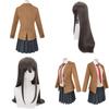 Premium Seishun Buta Yarou Wa Bunny Girl Sakurajima Mai Cosplay Costume Full Set Outfit For Captivating Parties And Events