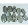 314Cts. Natural Marcasite Mix Shape Cabochon Loose Gemstone 10Pcs Lot C-314