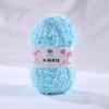 50g Single Strand Coral Fleece Coarse Yarn,Long Fleece Half Flannel,DIY Knitted Sweaters Scarves,Blankets,Soft Comfortable Yarn