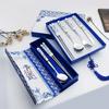 Personalized Laser Engraving Patterns Portable Creative Stainless Steel Korean Chopsticks and Spoon, Cartoon Children Gift