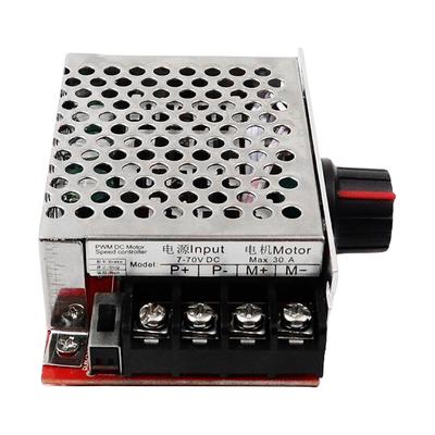 7-70V PWM DC 30A Variable Speed Regulator Governor Switch Speed Regulator Control Governor Switch Motor Speed Control Regulator