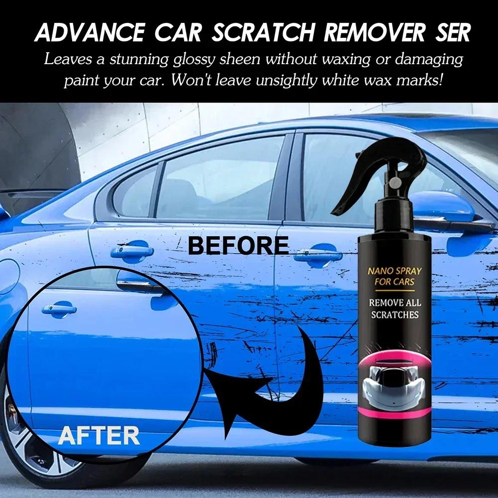 120ML Liquid Coating Car Nano Spray Waterproof Motorcycle Scratch Repair Non-Toxic for Car Paint Care Auto BodyS cratch Repair