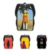 Squid Game Backpack Cartoon Schoolbag For Kids With Adjustable Shoulder Straps