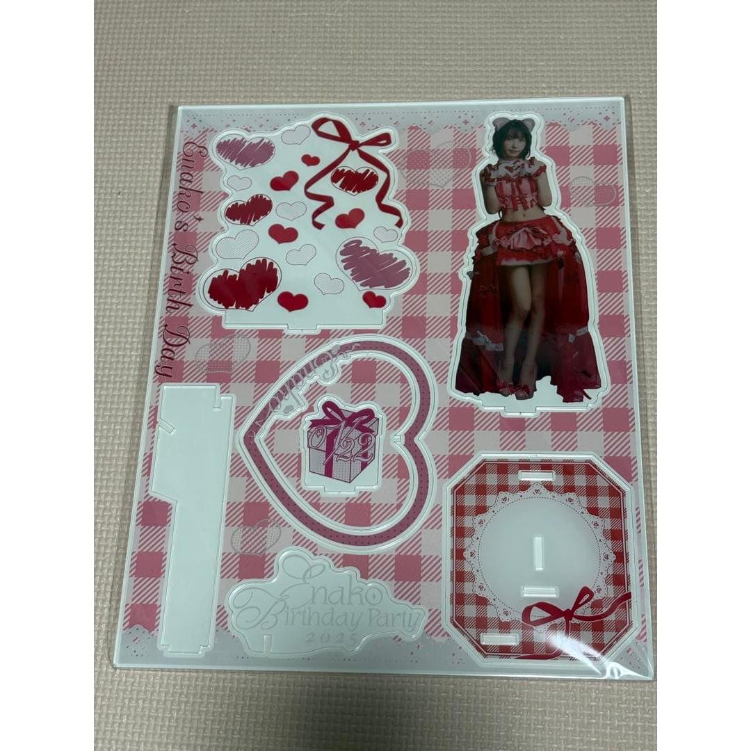 Enako Birthday Party 2025 Goods Acrylic Stand Can Badge