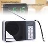 Portable AM FM Radio Battery Operated USB Powered Seniors Radio with Semiconductor for Indoor Outdoor Travel