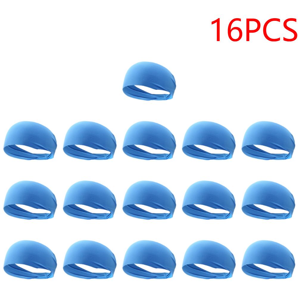 8-24PCS Ultra-Thin Sports Sweatband Elastic Sweat Hair Band Breathable Sweat Absorbent Headband Soft Outdoor Sport Yoga Headband