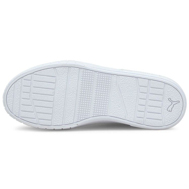 Puma Cali Star Snake Synthetic Leather Lightweight Durable Low-Top Sneakers Women sneakers White 380629-01