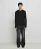 ENDOOR Scar Finger Hole Hoodie (Black)