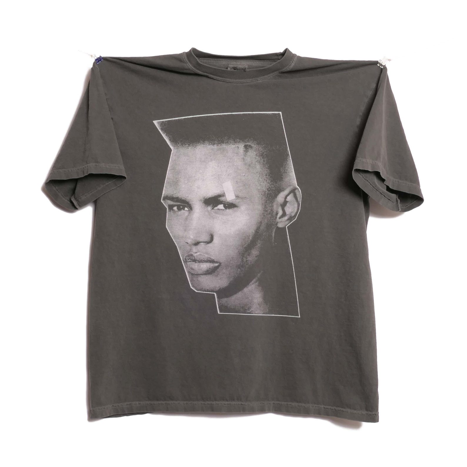 Grace Jones Slave To The Rhythm Tee Jamaican YSL Super Model May Day Singer Songwriter Tour Ultra Faded Heavyweight Shirt XL M