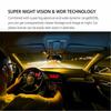 Dash Cam 1080P Dual Lens DVR Car Driving Recorder 4 Inch LCD Screen 170° Wide Angle, G-Sensor, WDR, Parking Monitor, Loop Recording, Motion Detection