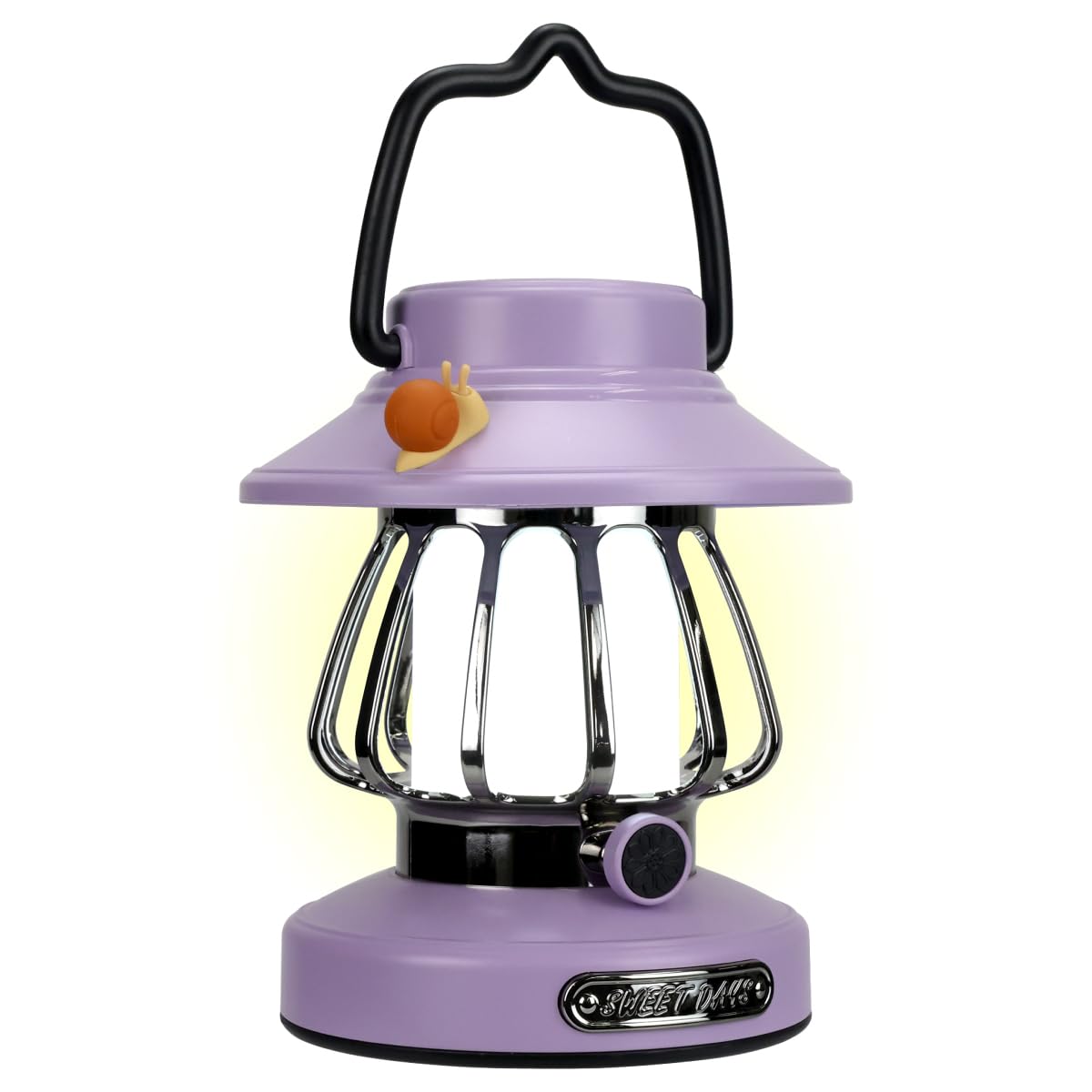 

Светодиодный фонарь VALIS [Бесконечно Милый], Перезаряжаемый, Милый и Стильный, Идеально подходит для Кемпинга, Отдыха на Природе и Декора Интерьера, USB-фонарь (фиолетовый)