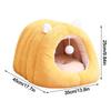 Comfortable Warm Soft Cat Cave Bed Cozy Deep Sleep Small Pet Bed Portable Pet Supplies Pet House Kennel Puppy