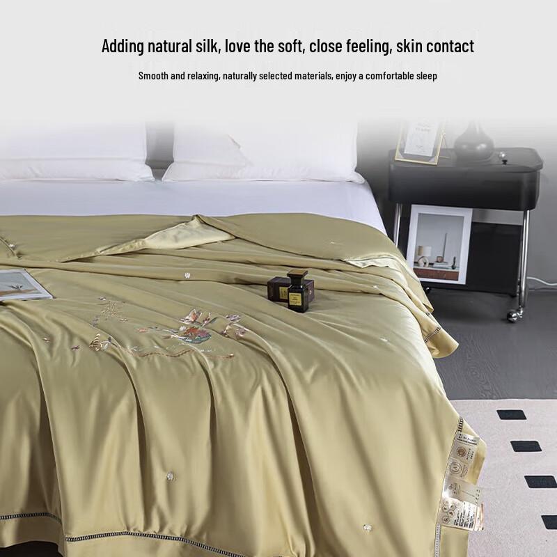 

Shanshan Long-Staple Cotton Suzhou Embroidery Mulberry Silk Quilt