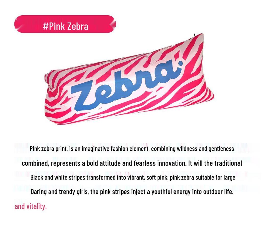 Portable Inflatable Sofa Bed for Outdoor Camping & Beach Lounging