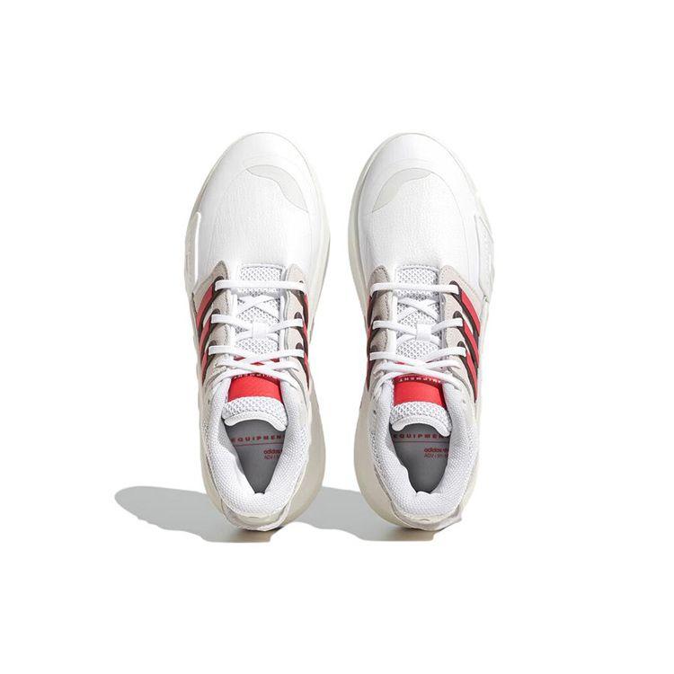 Adidas Originals Eqt Bask Adv Fabric Synthetic Leather Retro Classic Slip Resistant Durable Mid Top Lifestyle Casual Shoes Unisex Casual Shoes ID4073