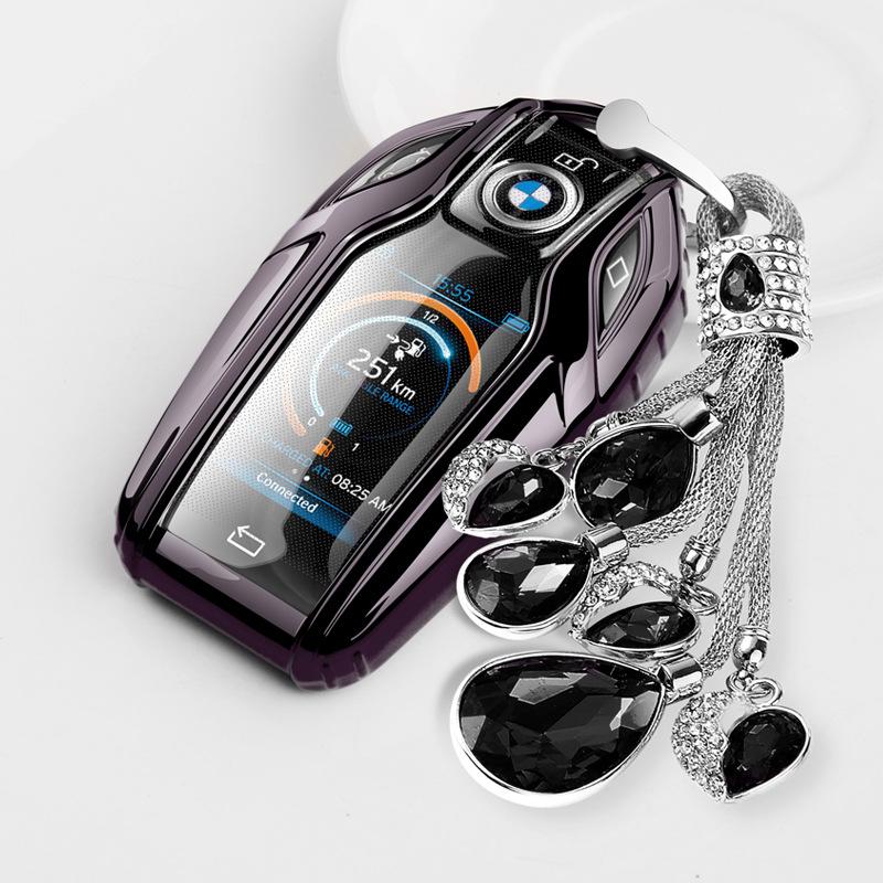 Applicable To TPU Key Bag BMW 7 Series 730li740 Car 6 Series Gt Smart 5 Series 530le New X34x5 Set of Buckles