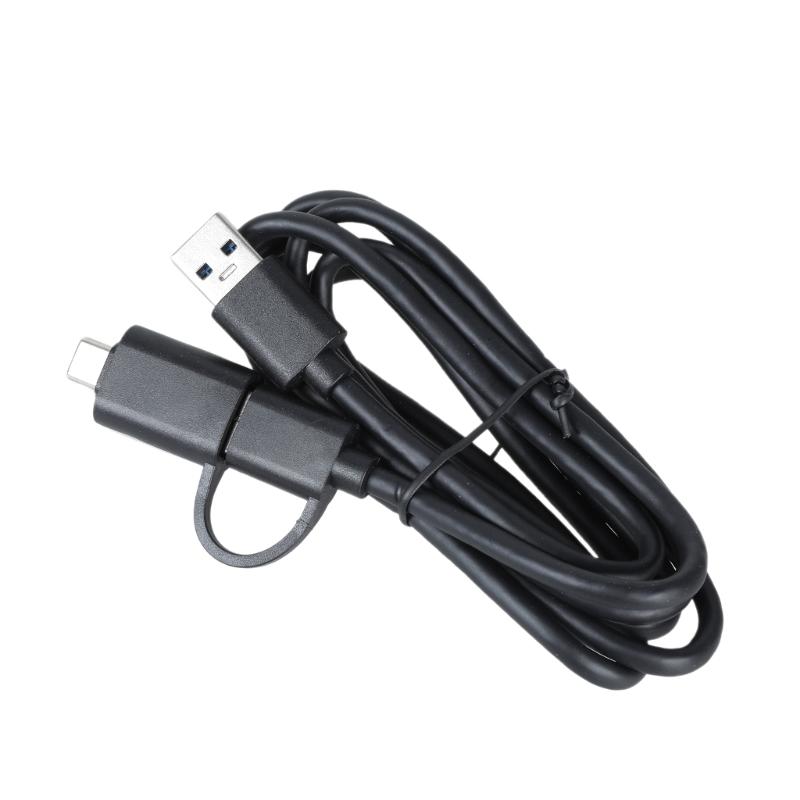 59in Charging Cable USB A 3.0 Male to Type-C Cable Data Cord USB A to C OTG Adapter Cable Type-C Converter Cable 1