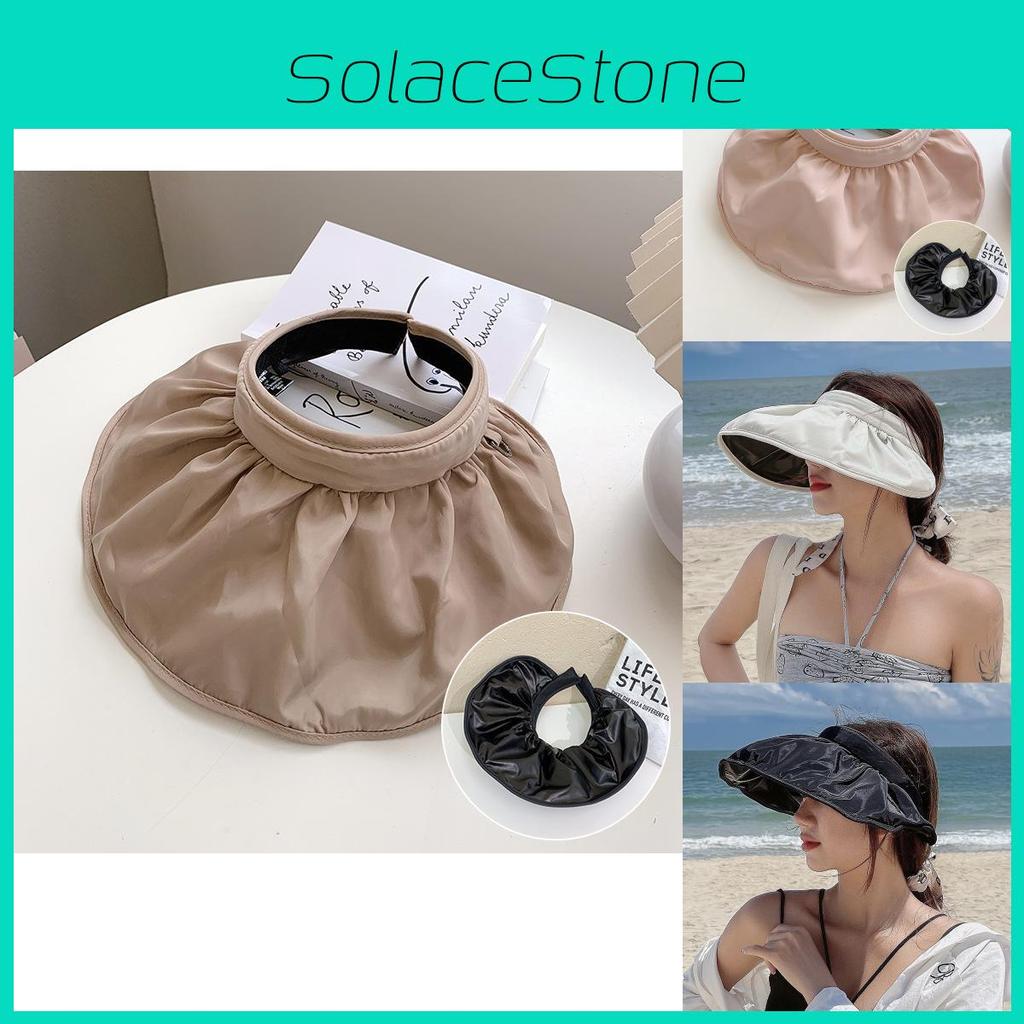 Chic Breathable Shell Cap With Uv Protection Sunhat For Ladies In Various Colors