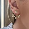 New Hot Brand Vintage Earrings for Women Luxury Jewelry Fashion Water Drop Designer Eardrop Pure 925 Sliver Party Stud Earrings