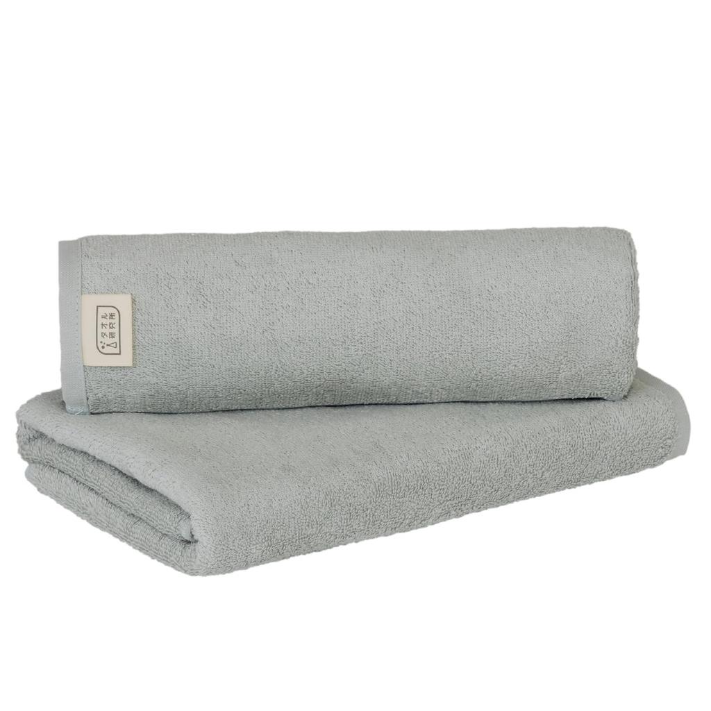 Towel Laboratory Dry Bath Smoke Set of Collaboratively Designed with and JapanTechnology [Speed 3D] #009 Towel, Blue, 2, Quick-Drying, Medium-Weight,