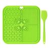 Dog Lick Mat with Suction Cup Interactive Pet Feeding Mat for Slow Feeding Anxiety Relief Pet Licking Pad for Large Small Dogs Cats