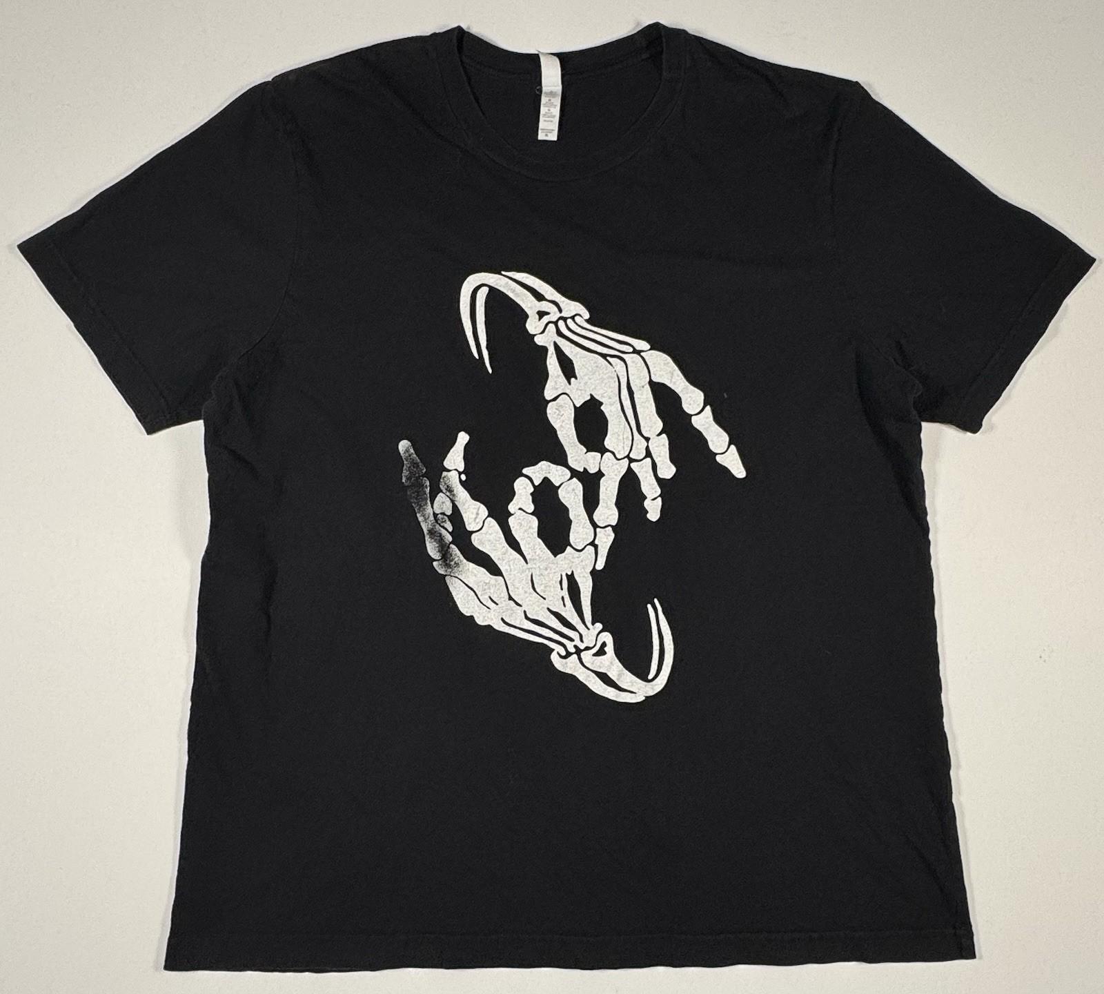 Korn Serenity of Suffering Men’s XL Black Band Tee Numetal Rock Unisex T-Shirt S