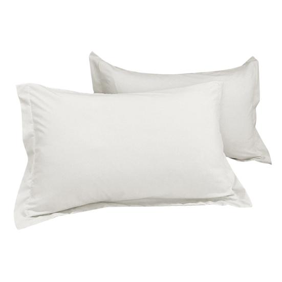 2 ks Povlak na polštář Jednobarevný Povlak na polštář Obálkový styl Potah na polštář pro Domov Ložnice Kanceláře Hotely Koleje