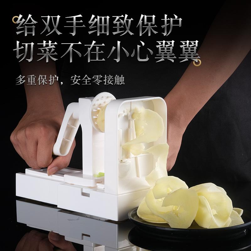 Radish Grater Kitchen Accessories Shredded Potato Shredder Folding Reel Graze Home Gadgets Slicer Novel Tools Dining Bar Garden
