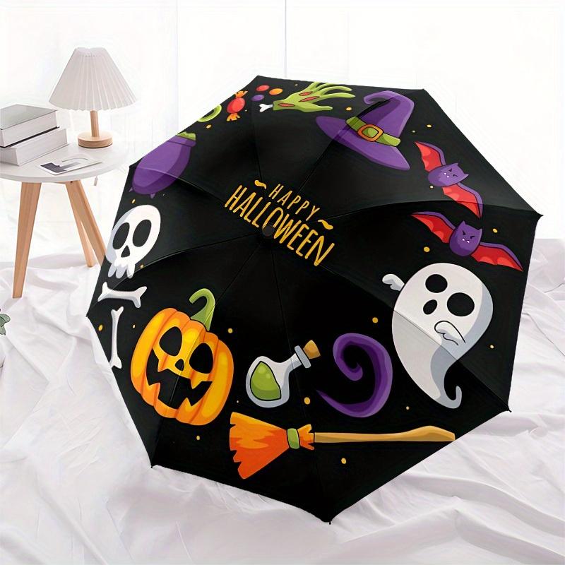 1pc Halloween decorations,Umbrella with Plastic Handle,Suitable for All Seasons Home Travel Outdoor Umbrella