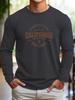Neues Herren-Langarm-T-Shirt für Frühling und Herbst mit Streetwear-Mode und Komfort, bedruckt mit Buchstabenmuster