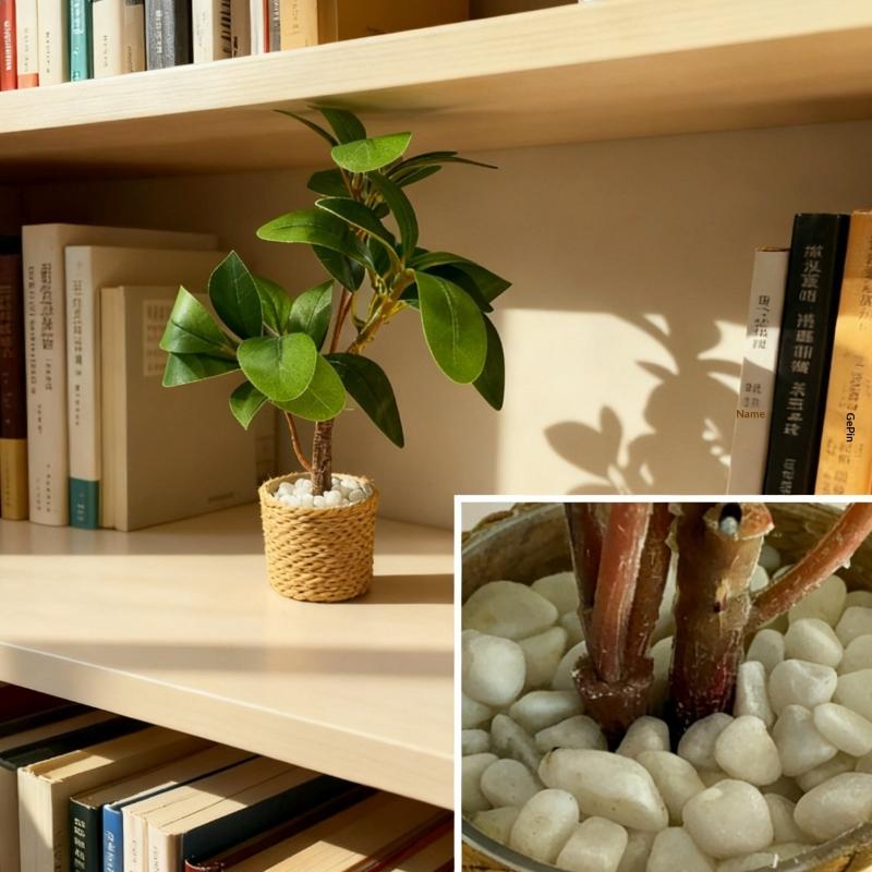 1/6 Dollhouse Simulation Green Plant Potted Plants Model Dollhouse Home Scene Decoration Micro Landscape Garden Plant Ornaments