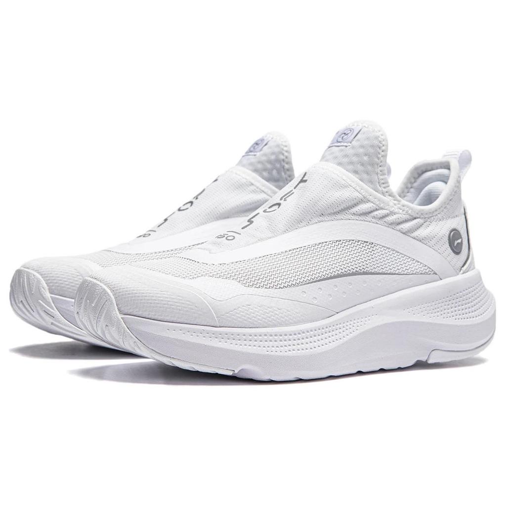Li Ning Soft Go Slip-On Thick Sole Height Increasing Non-Slip Wear-Resistant Breathable Lightweight Low-Top Casual Shoes Women Casual Shoes AGLU106-2