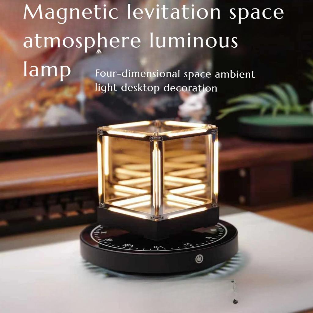 4-dimensionaler Weltraum-Atmosphäre Desktop Leuchtende Ornamente High-End Heimdekorationen Kreative Nachttischgeschenke Abgrund Schlafzimmer