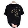 American Trendy Brand Short-Sleeved Pure Cotton Men'S Printed T-Shirt Trendy Men'S And Women'S Versatile Round Neck T-Shirt Men'S