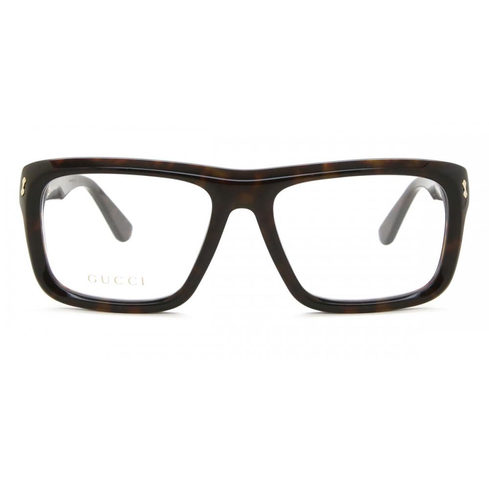 

Gucci Gg1462o 002 Men Eyeglasses Tortoise/56