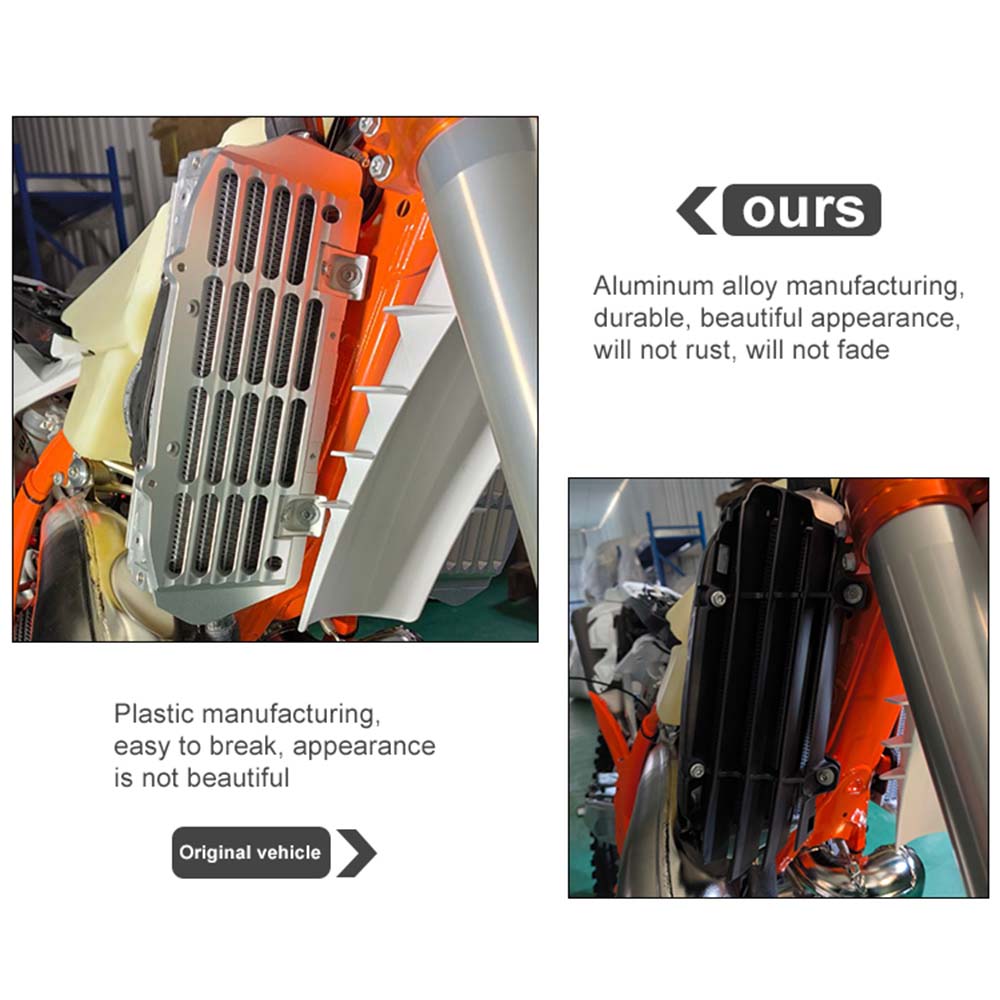 Motorcycle Radiator Grille Guard Protector Cover For KTM 125 - 500cc EXC EXCF XC XCF XCFW SX SXF XCW Husqvarna TE FE TC TX FC FX