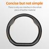 For BMW D-Shaped Steering Wheel Cover Ultra-Thin 4 5 7 Series M5 I5 I7 G22 G23 G26 G60 G70 F10 F90 G60 G70 G82 G83 G26