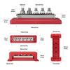 Bus Bar Terminal Block Car M10 5 Way Busbar Terminal Block Power Distribution Block For RV Car Boat Yacht Truck  600A 12V-48V DC