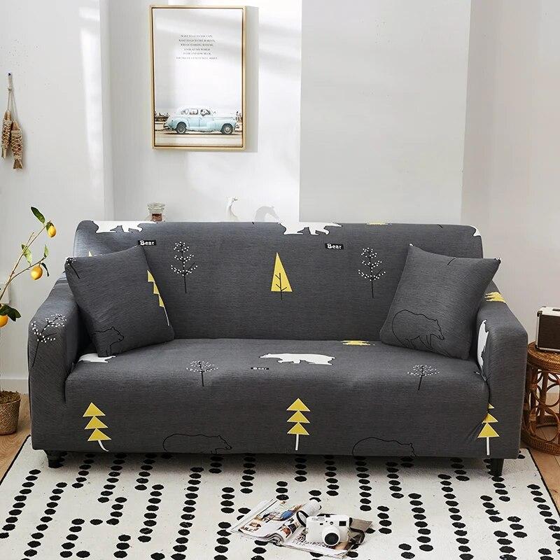 Elastic Sofa Cover High Quality Adjustable Sofas Chaise Lounge Covers For Living Room Sectional Couch Corner Sofa Slipcovers