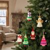 Handmade DIY Button Snowman Ornament Multiple Designs Santa Button Ornament Kit  Christmas Trees