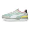 Puma R78 Voyage Cool Versatile Shock Absorbing Durable Low Top Lifestyle Casual Shoes Women Sneaker Gray Green Pink 380729-04