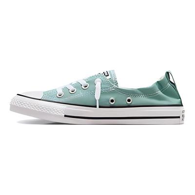 Chuck Taylor All Star Shoreline Slip Bylinně zelené Dámské tenisky Bílé Černé A09840F